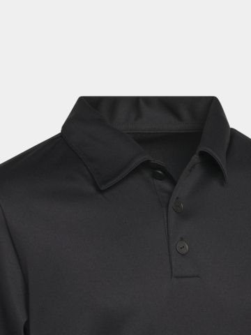 adidas Chlapecká polokošile PERF s krátkým rukávem černá