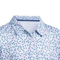 adidas  Dívčí polokošile PRNT s krátkým rukávem modrá