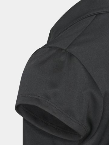 adidas  Dívčí polokošile PERF s krátkým rukávem černá