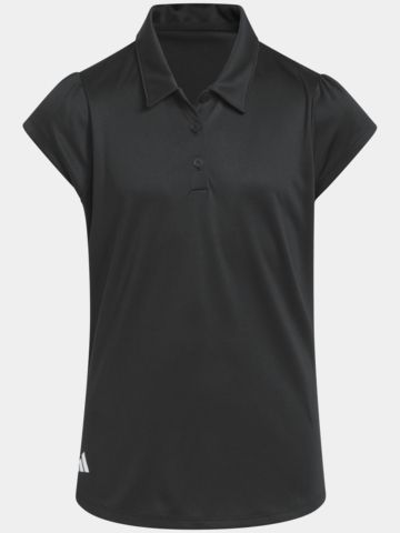 adidas Dívčí polokošile PERF s polovičním rukávem černá