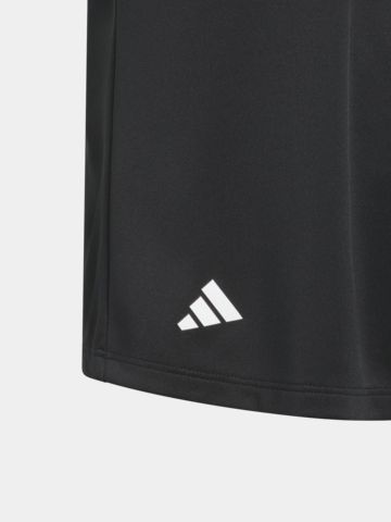 adidas  Dívčí polokošile PERF s krátkým rukávem černá