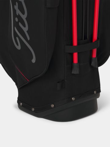 Titleist Players S4 StaDry Standbag schwarz-rot