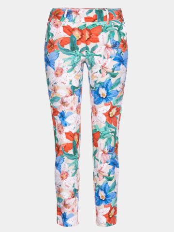 Alberto LUCY-CR - Flower Jersey 7/8 Hose mehrfarbig
