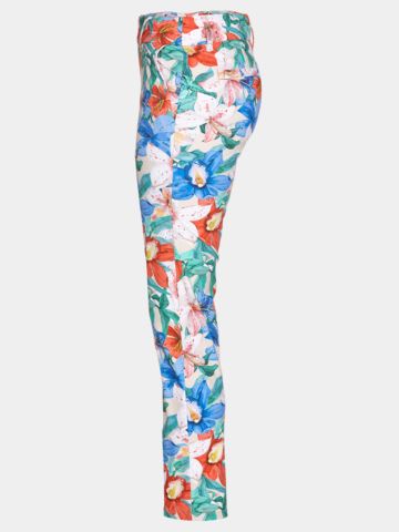 Alberto LUCY-CR - Flower Jersey 7/8 Hose mehrfarbig