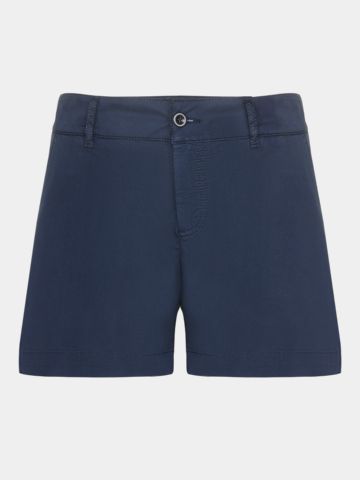 Alberto ARYA-K - Light Cotton Bermuda Hose navy