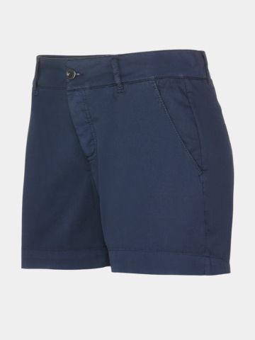 Alberto ARYA-K - Light Cotton Bermuda Hose navy