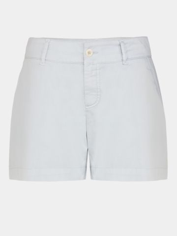 Alberto ARYA-K - Light Cotton Bermuda Hose hellblau