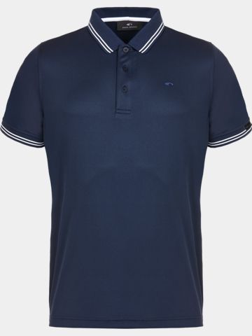 Daniel Springs Anti Odor Funktions Halbarm Polo navy
