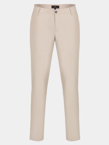 Daniel Springs JANOSH Cotton Touch Nylon Stretch lang Hose sand