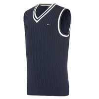 Daniel Springs Zopf-  Pullunder Strick navy