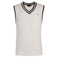 Daniel Springs Zopf-  Pullunder Strick offwhite