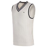 Daniel Springs Zopf-  Pullunder Strick offwhite