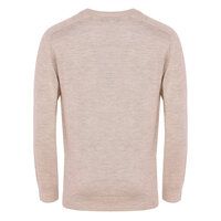 Daniel Springs Merino Extrafein Pullover Strick beige