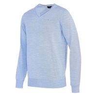 Daniel Springs Basic Pullover Strick hellblau