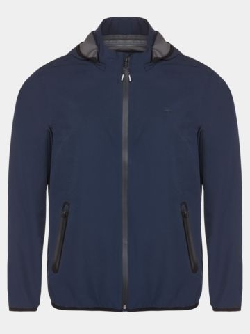 Nepromokavá, plně svařovaná bunda do deště Daniel Springs, tmavě modrá