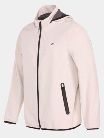 Daniel Springs Wasserdichte, voll verschweisste Regen Jacke sand