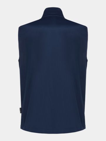 Daniel Springs Lightweight, water-repellent windstopper vest navy