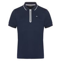 Daniel Springs Funktions Pique Halbarm Polo navy