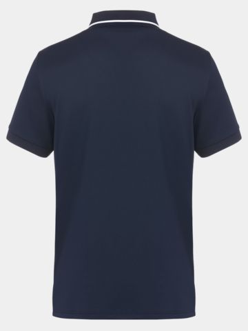 Daniel Springs Funktions Pique Halbarm Polo navy