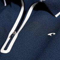 Daniel Springs Funktions Pique  Halbarm Polo navy