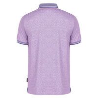 Daniel Springs polokošile s melanžovým potiskem a polovičním rukávem růžová