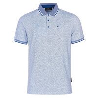 Polokošile Daniel Springs s melanžovým potiskem a polovičním rukávem královská