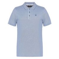 Bavlněná polokošile Daniel Springs s polovičním rukávem denim