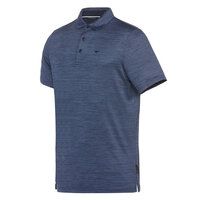 Daniel Springs Melange Funktions Halbarm Polo navy