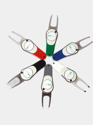 Pitchfix Icon Pitchgabel mit GH-Logo-Ballmarker grau