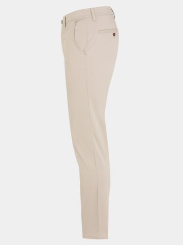 Alberto ROOKIE - Ceramica Cotton Chino Hose hellblau