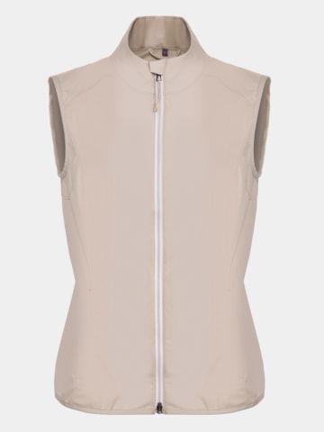 Valiente Leichte, wasserabweisende Windstopp Weste sand