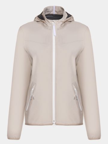 Nepromokavá, plně svařovaná bunda do deště Valiente sand