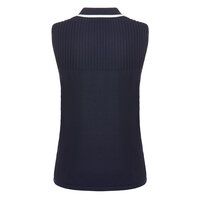 Valiente Strick ohne Arm Polo navy