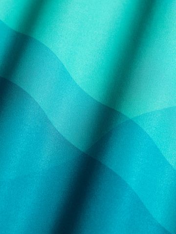 Valiente Gradient Druck Funktions  Halbarm Polo grün