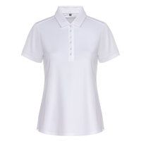 Valiente Funktions Halbarm Polo weiß