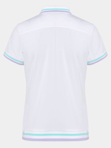 Valiente Halbarm Polo mit Buendchen weiß