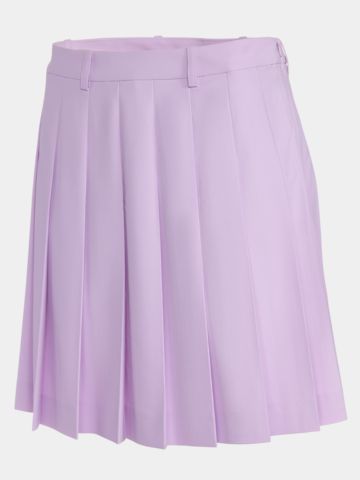 Valiente  Pleated long skort Skort purple