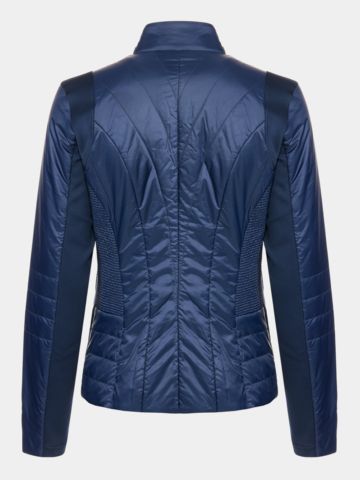 Valiente Hybrid Stretch Stepp Jacke navy
