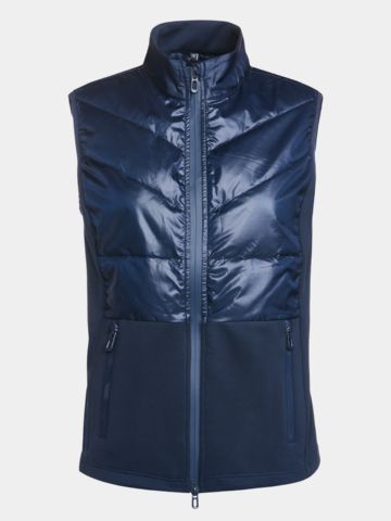 Valiente hybrid stretch vest navy