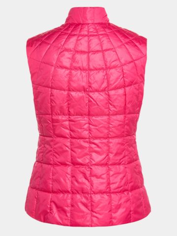 Valiente quilted thermal vest pink