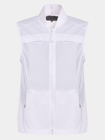 Valiente Ultra Light Windstopp Weste weiß