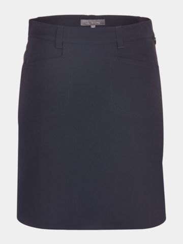 Valiente stretch skirt long skort navy