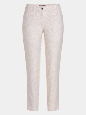 Valiente NAOMI print pants 7/8 pants sand