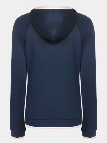 Valiente Hoodie Power Stretch Jacke navy