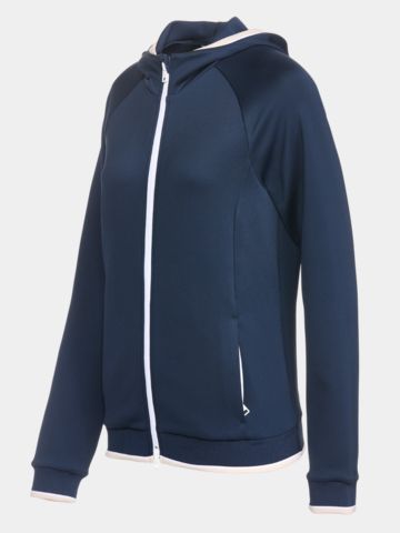 Valiente Hoodie Power Stretch Jacke navy