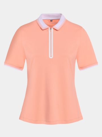 Valiente  Funkční polo s krátkým rukávem  korál