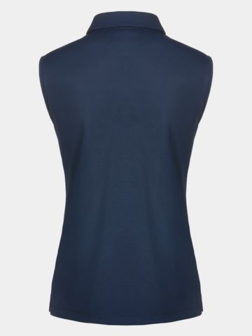 Valiente Funktions Pique ohne Arm Polo navy