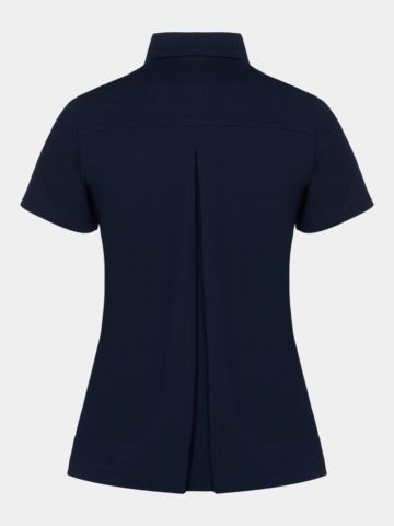 Valiente Polokošile s polovičním rukávem se záhyby na zádech námořnictvo