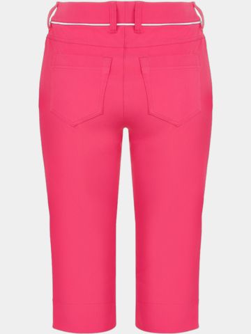 Valiente JULIE Kontrastpiping Capri Hose pink