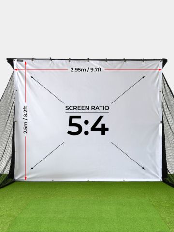 Sim Space Impact Screen für Deluxe Home Driving Net 2.95 x 2.5 m Sonstige
